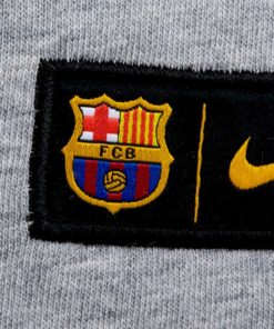 Nike Barcelona Crest Tee - Dark Grey Heather & Game Royal - Soccer Master