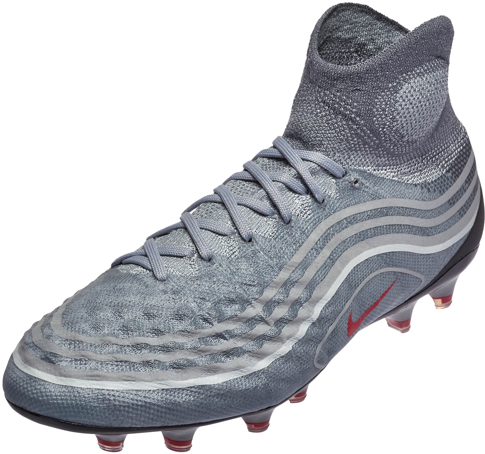Nike Magista Obra II FG Soccer Cleats - SE - Cool Grey & Varsity Red -  Soccer Master