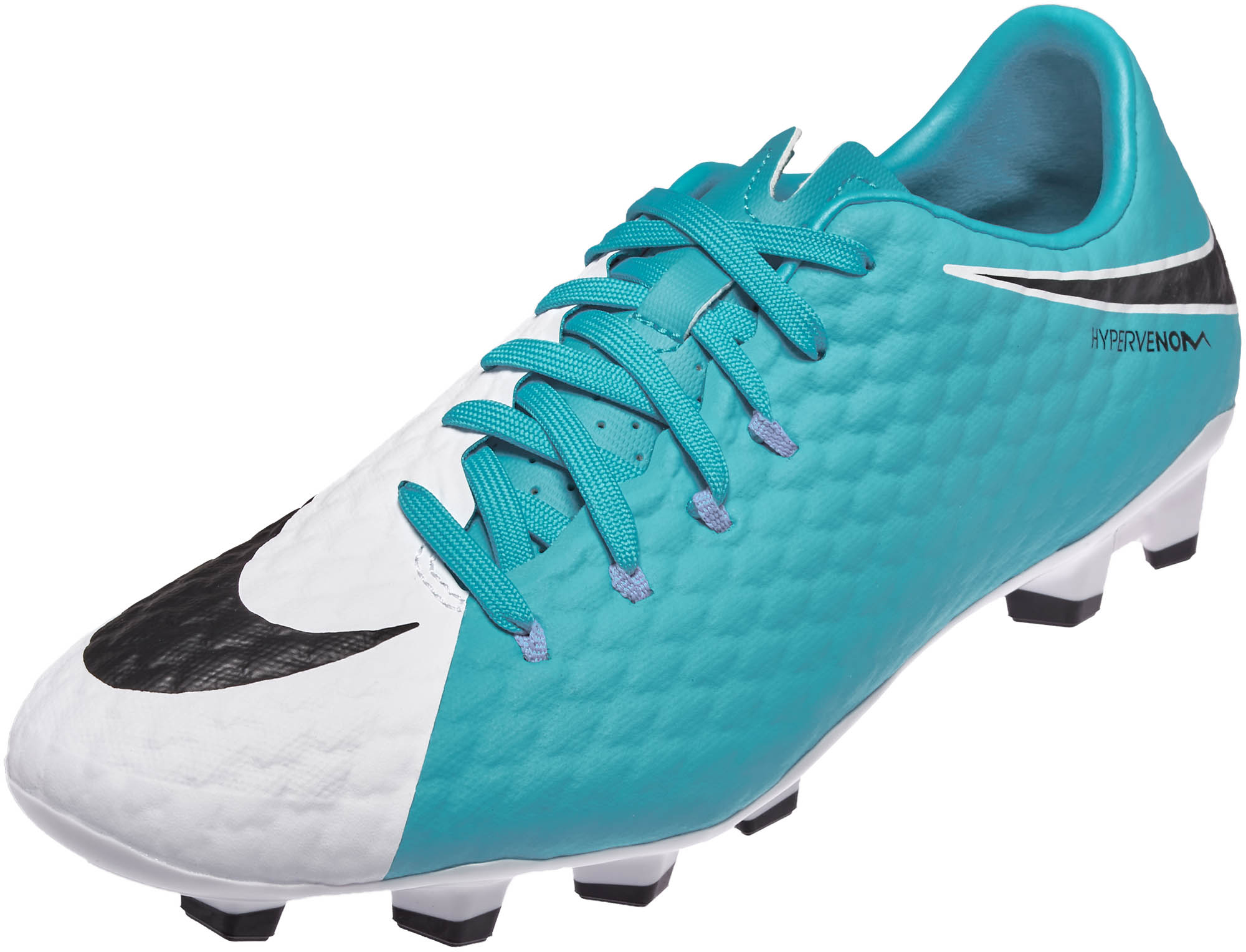 consultor Ejercicio Reclamación Nike Hypervenom Phelon III FG Soccer Cleats - White & Photo Blue - Soccer  Master