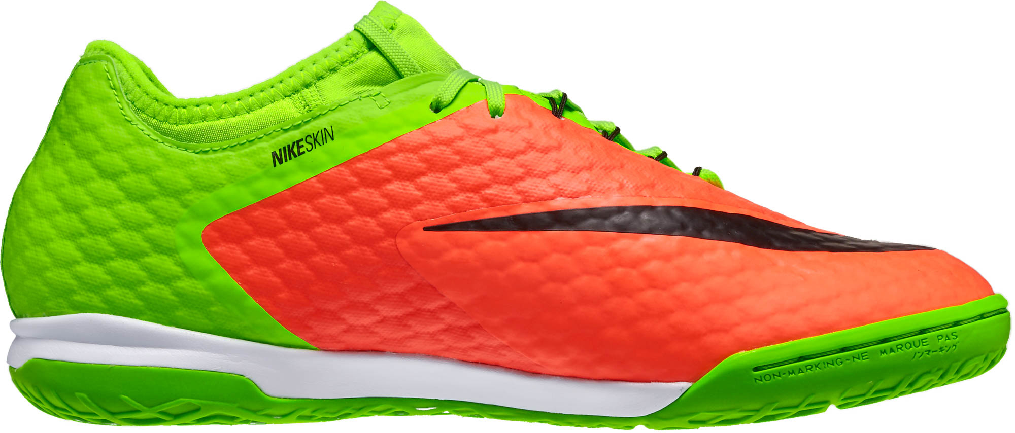 Nike HypervenomX Finale II IC - Electric Green & Hyper Orange - Soccer  Master