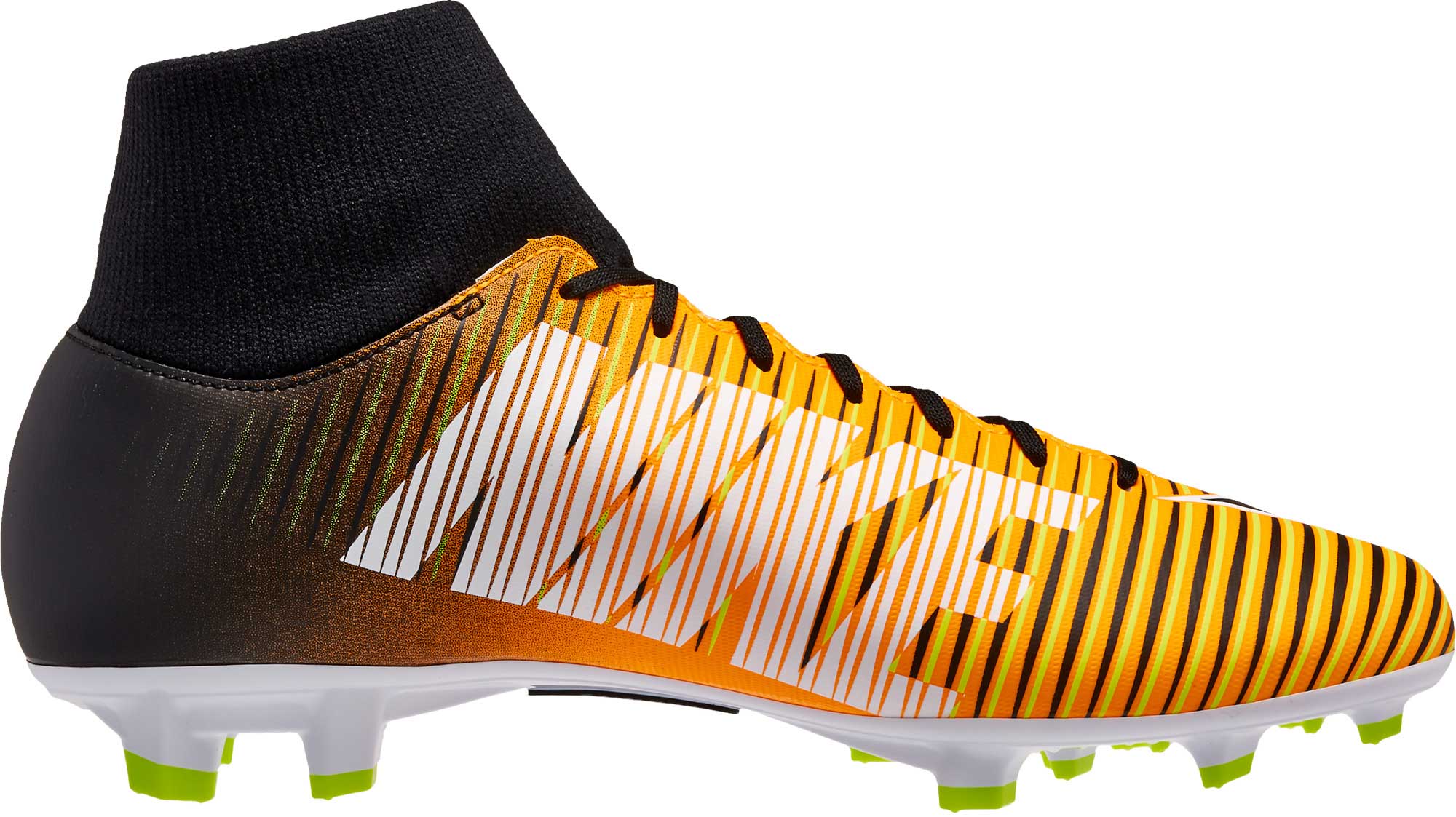 Nike Mercurial Victory VI DF FG Soccer Cleats - Laser Orange & Black ...