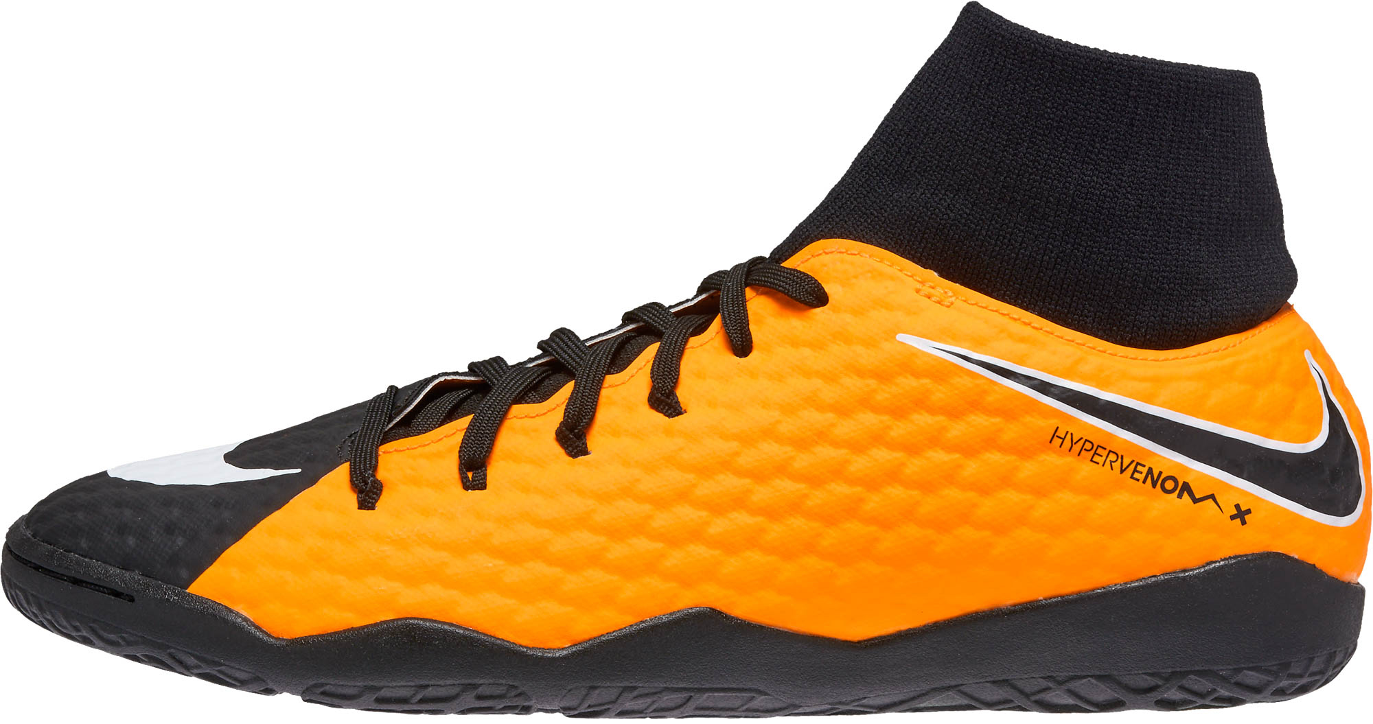 Nike HypervenomX Phelon III DF Indoor Shoes - Laser Orange & Black - Soccer  Master