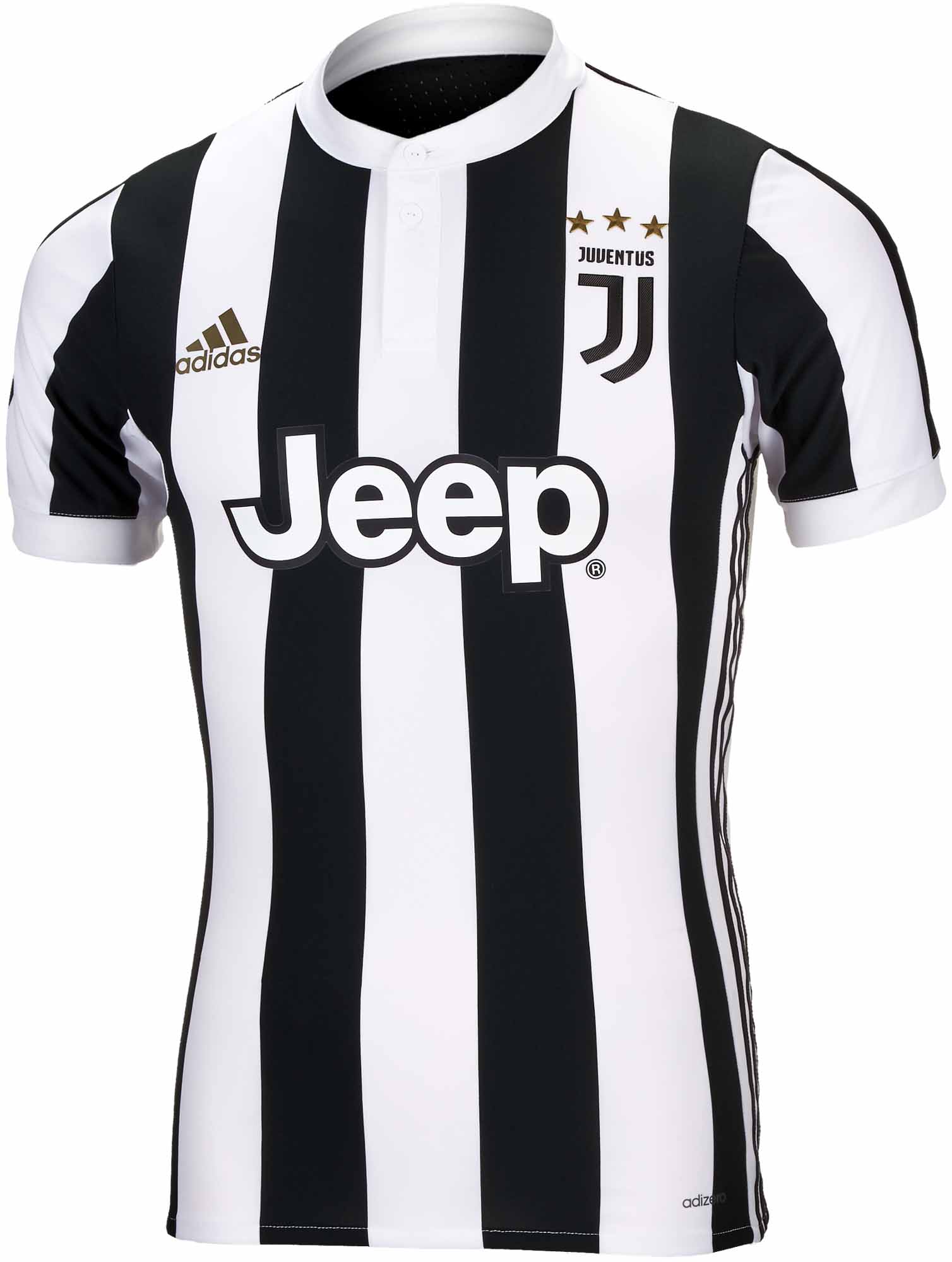 adidas Juventus Authentic Home Jersey 2017-18 - Soccer Master