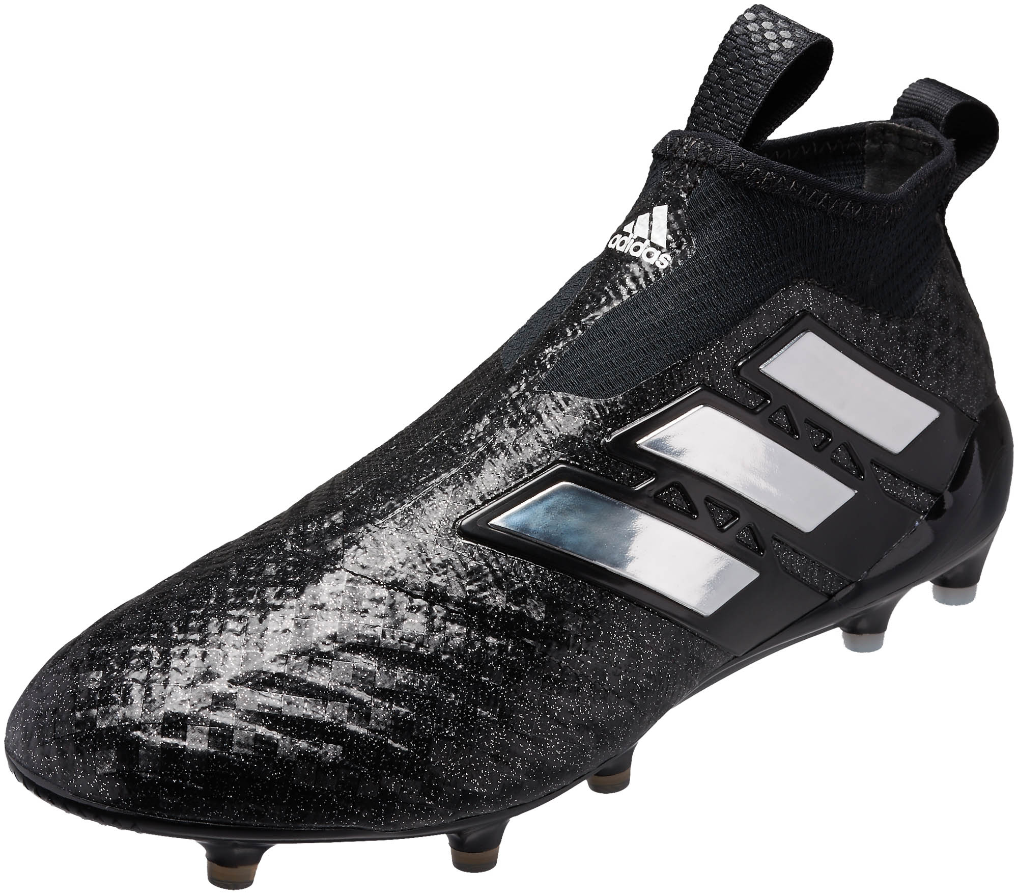 adidas ACE 17+ Purecontrol FG Soccer Cleats - Black & White - Soccer Master