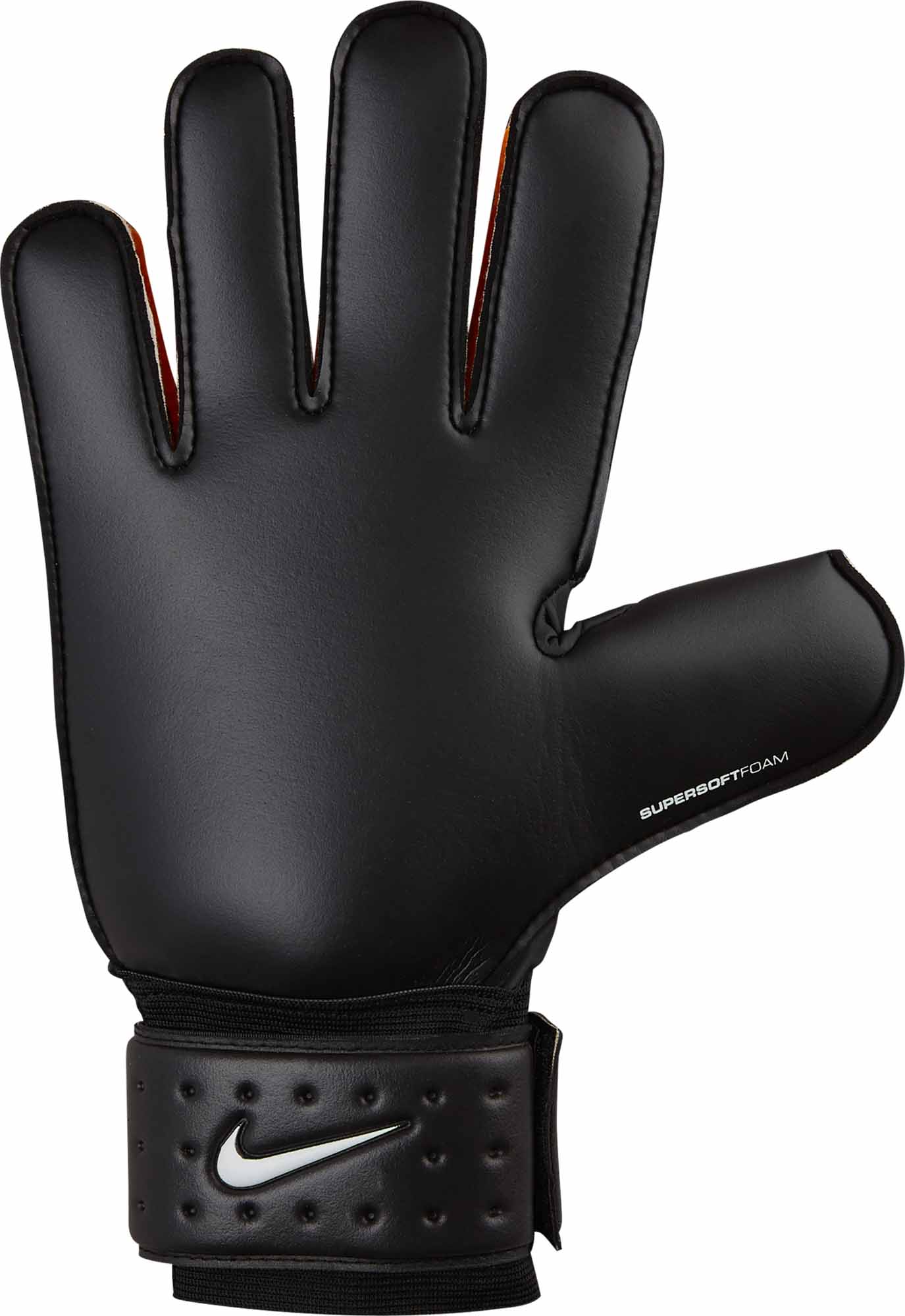 Nike Spyne Pro Goalkeeper Gloves - Black & Laser Orange - Soccer Master