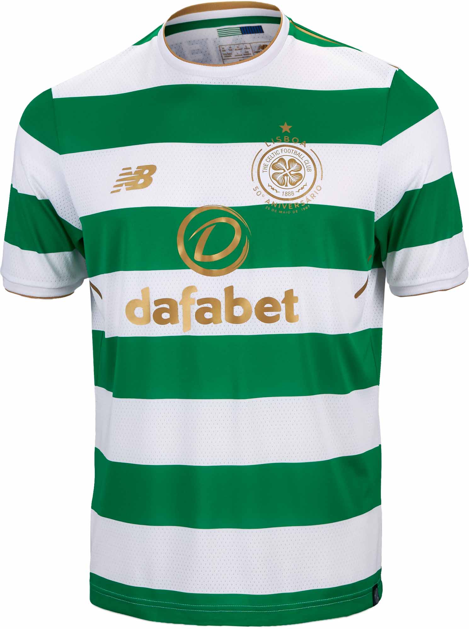 Celtic 2017-18 Home Shirt (Very Good) L – Classic Football Kit