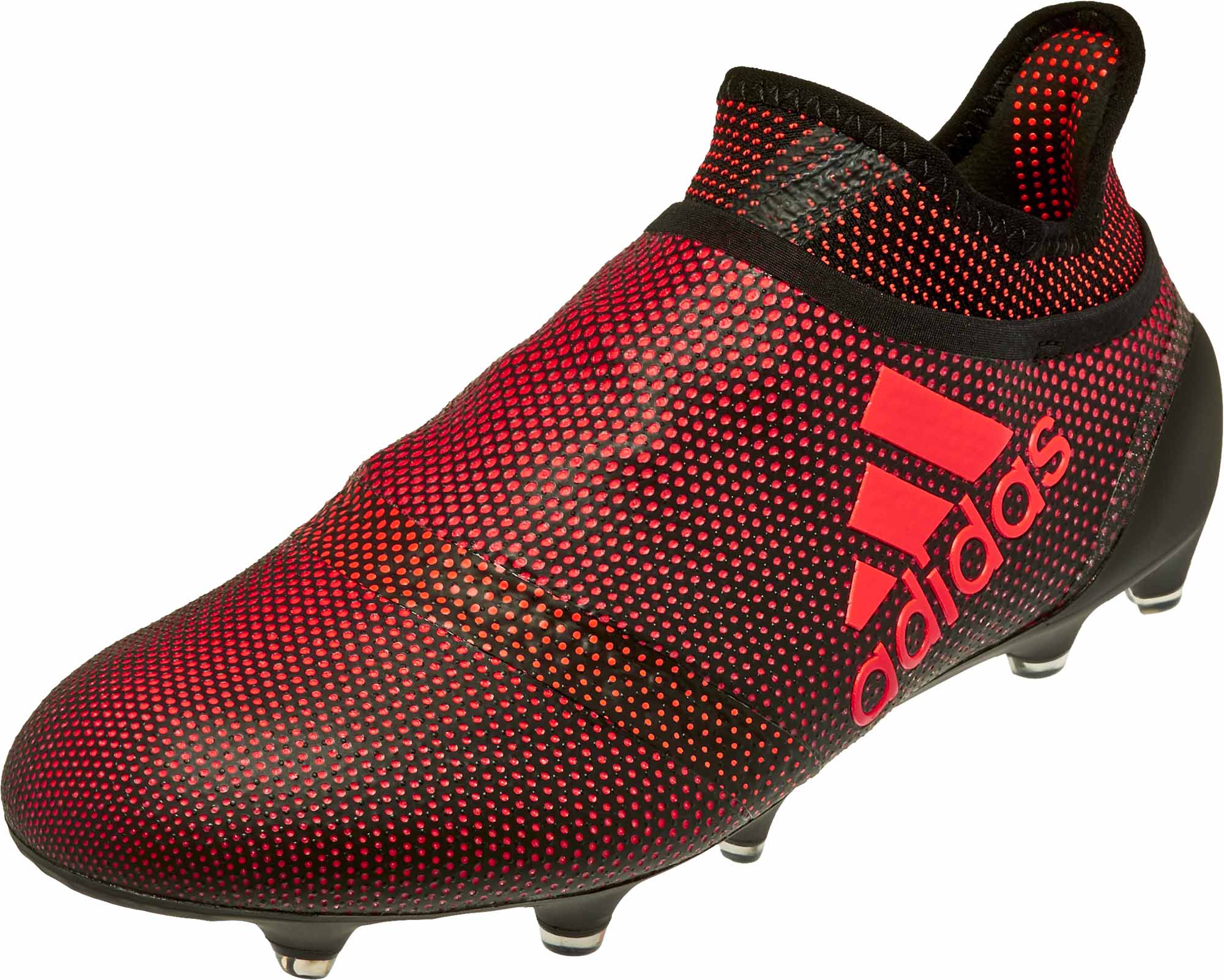 adidas X 17+ Purechaos FG Soccer Cleats - Core Black & Solar Red - Soccer  Master