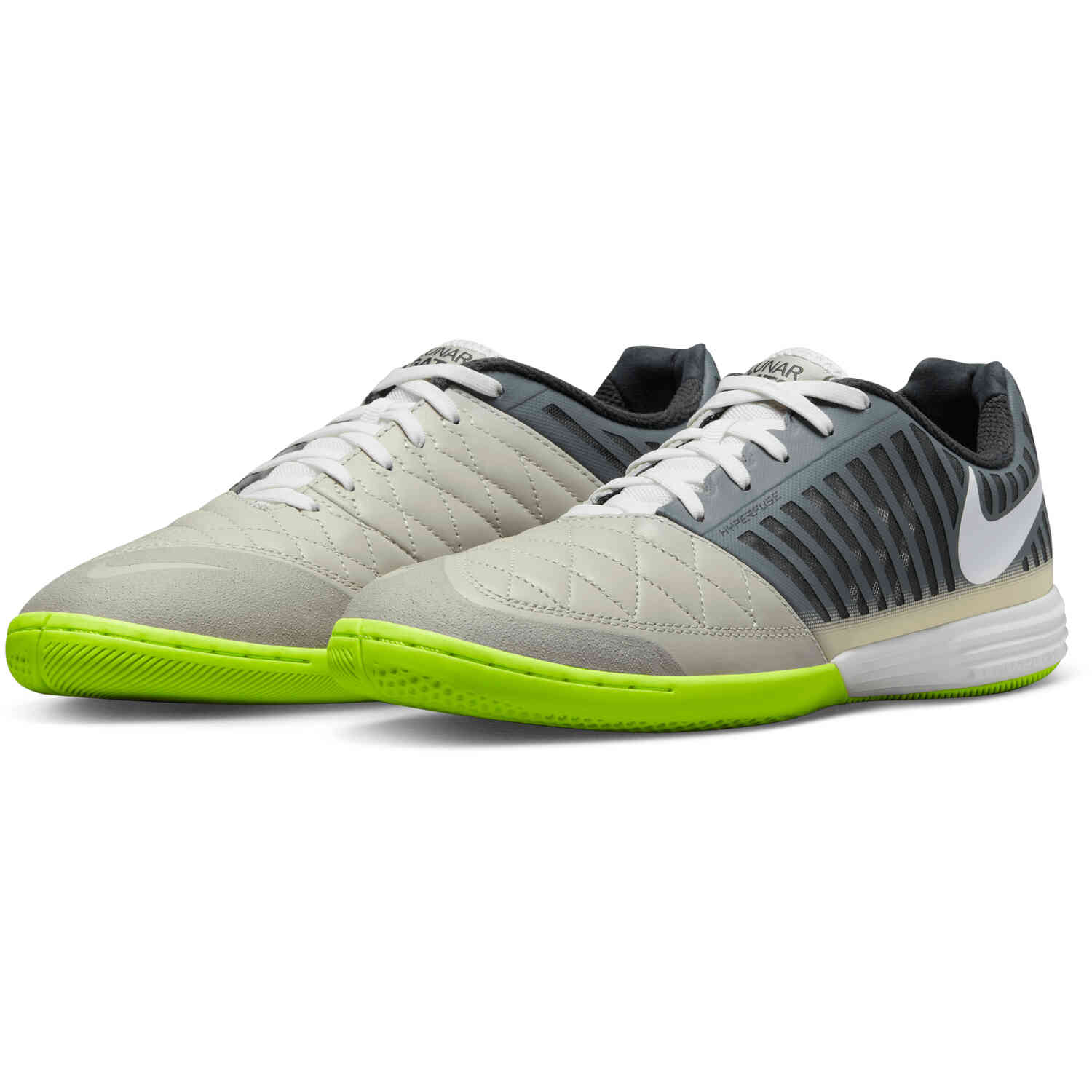 Nike Lunar Gato II IC Indoor/Court Soccer Shoes - Smoke Grey, White,  Anthracite & Pale Grey - Soccer Master