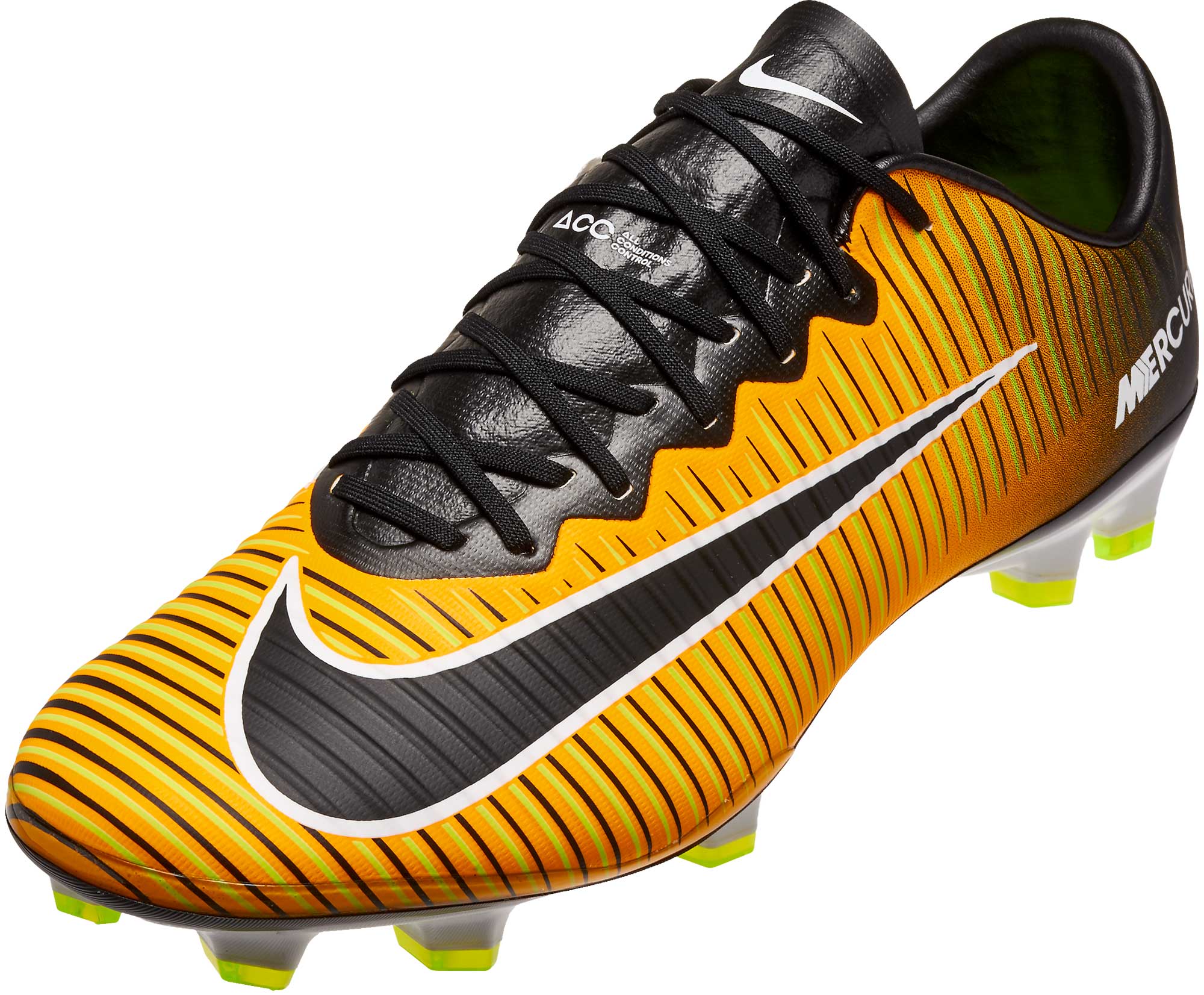 Nike Mercurial Vapor XI FG Soccer Cleats - Laser Orange & Black - Soccer  Master