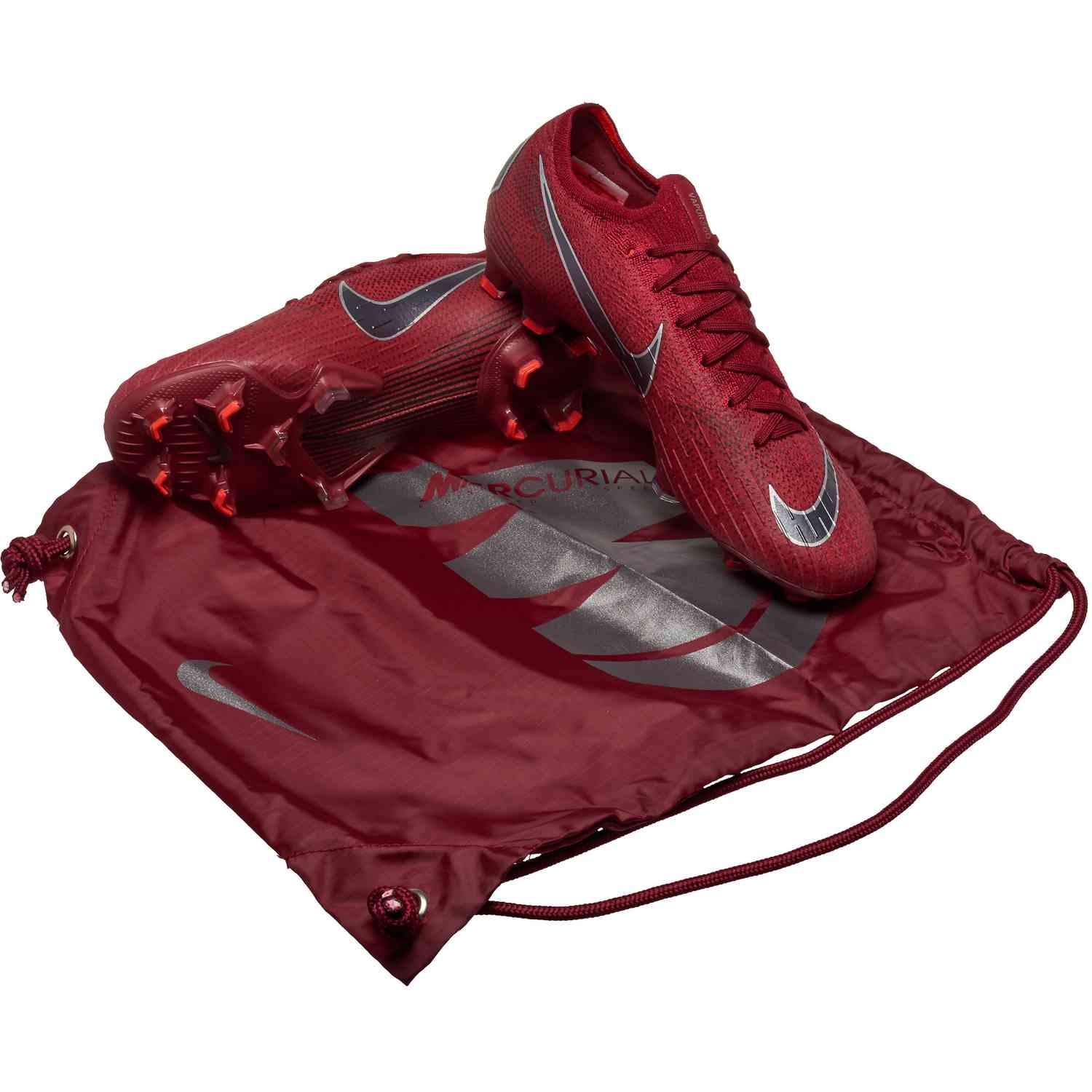 Nike Mercurial Vapor 12 Elite FG - Team Red/Metallic Dark Grey/Bright  Crimson - Soccer Master