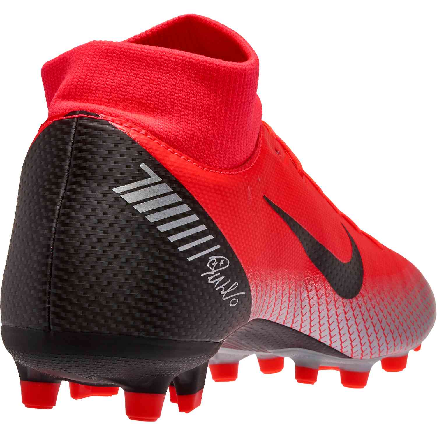 Nike Mercurial Superfly 6 Academy FG - CR7 - Bright  Crimson/Black/Chrome/Dark Grey - Soccer Master