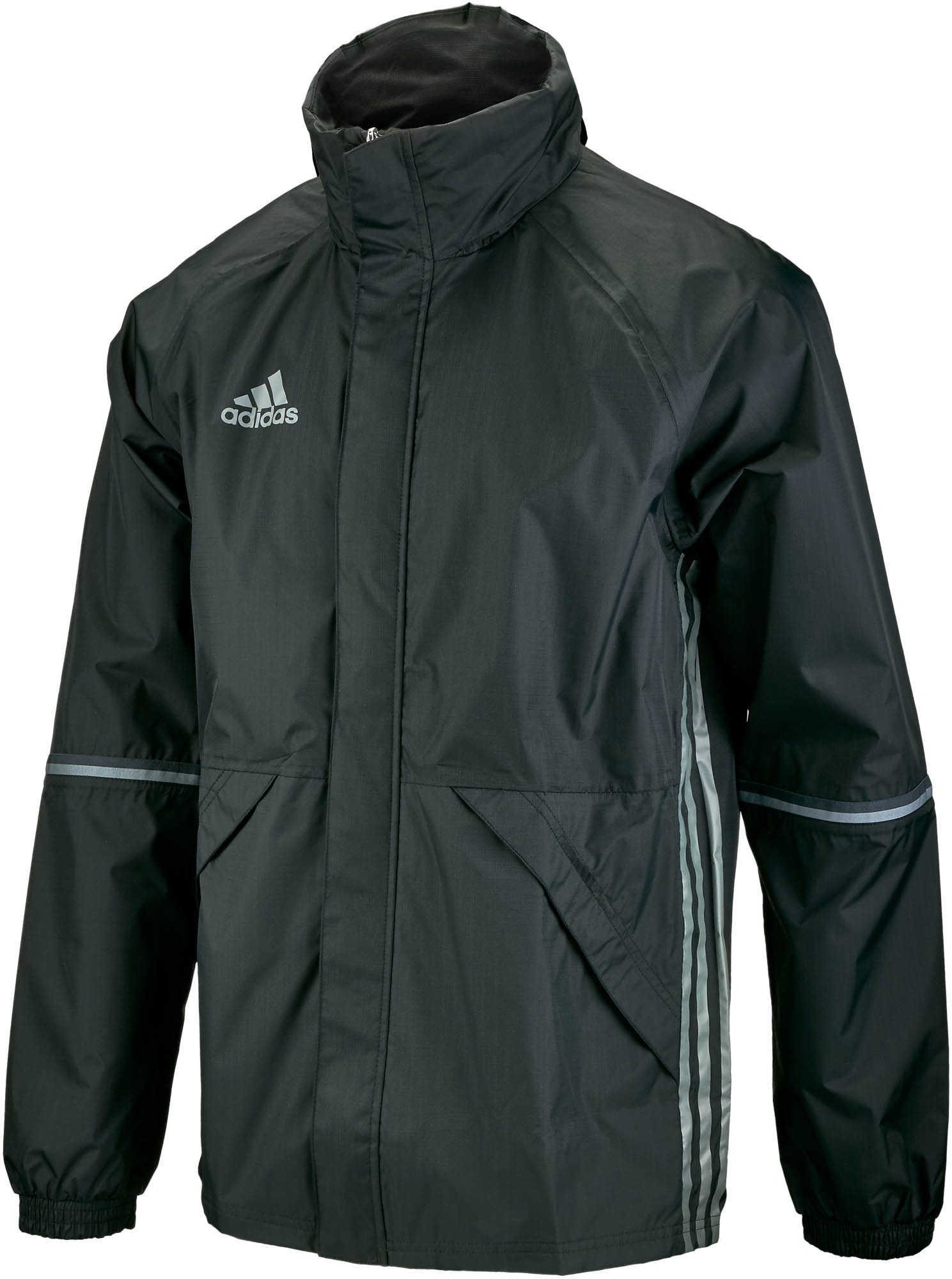 adidas Condivo 16 Rain Jacket (seam sealed) - Black/Vista Grey - Soccer  Master