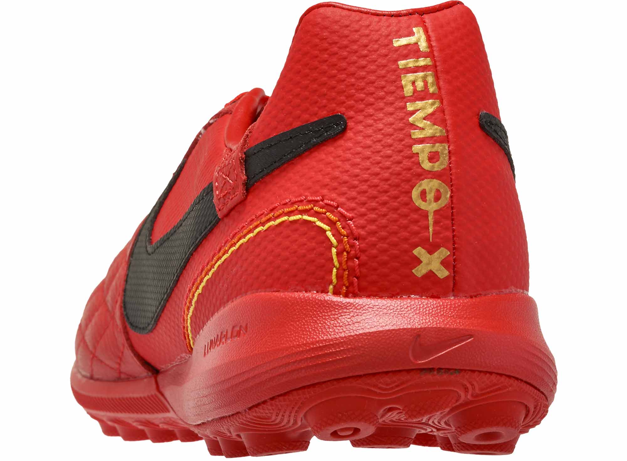 Nike 10R TiempoX Lunar Legend 7 Pro TF - University Red/Black/Metallic Gold  - Soccer Master
