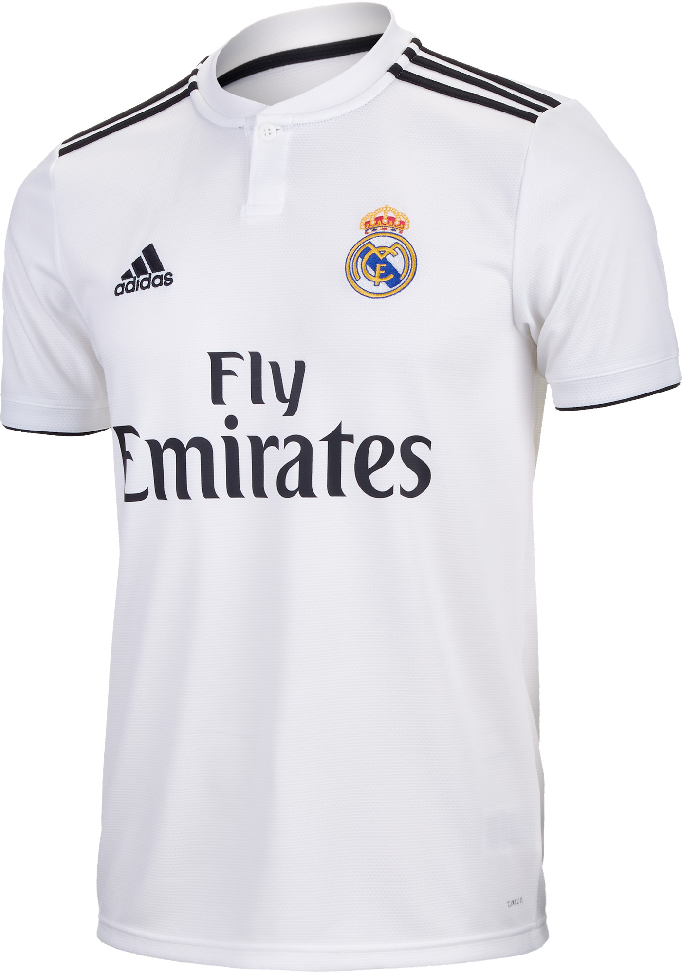 adidas Real Madrid Home Jersey - Youth - Core White/Black Soccer Master