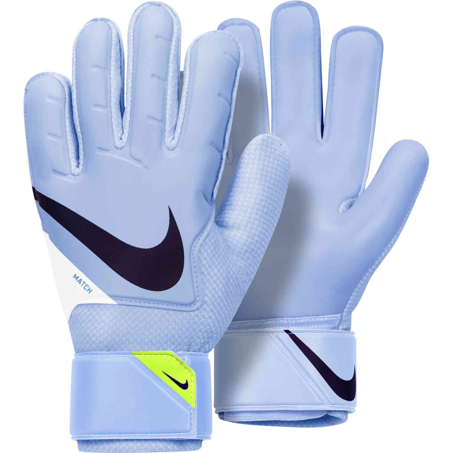 Nike Grip3 Goalkeeper Gloves - Light Marine, White & Blackened Blue -  Soccer Master