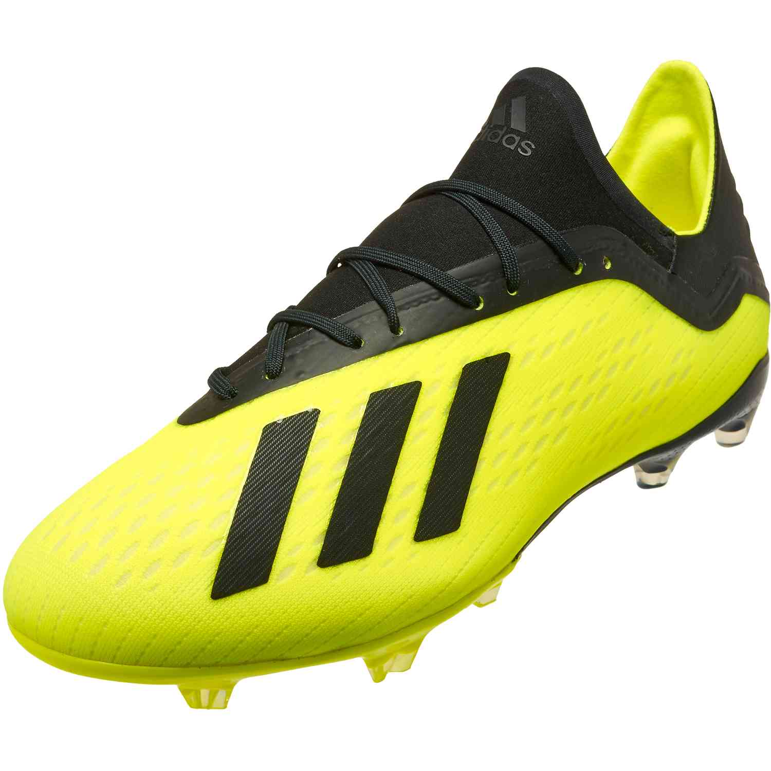 adidas X 18.2 FG - Solar Yellow/Black/White - Soccer Master