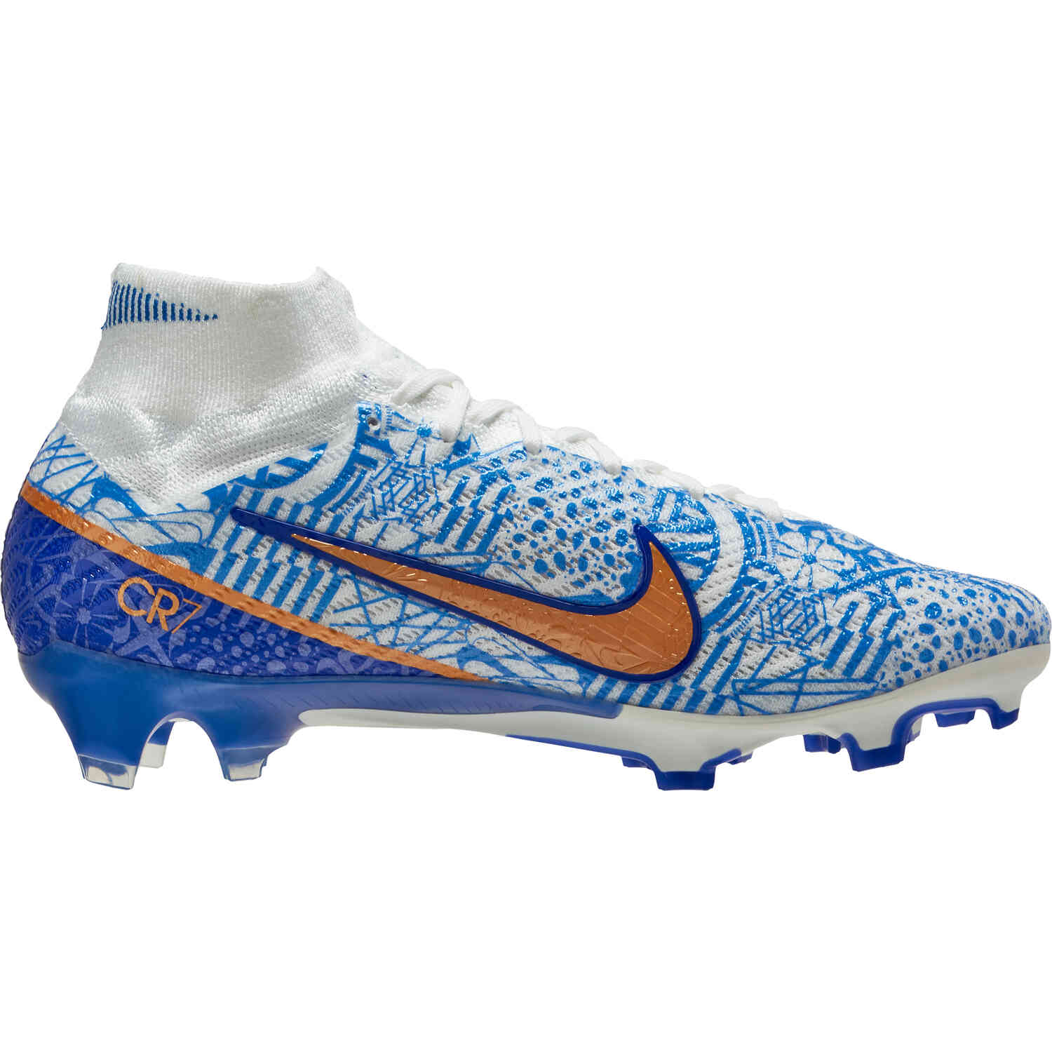 Interesar Martin Luther King Junior capital Nike CR7 Zoom Mercurial Superfly 9 Elite FG Firm Ground Soccer Cleats -  White/Metallic Copper/Concord - Soccer Master