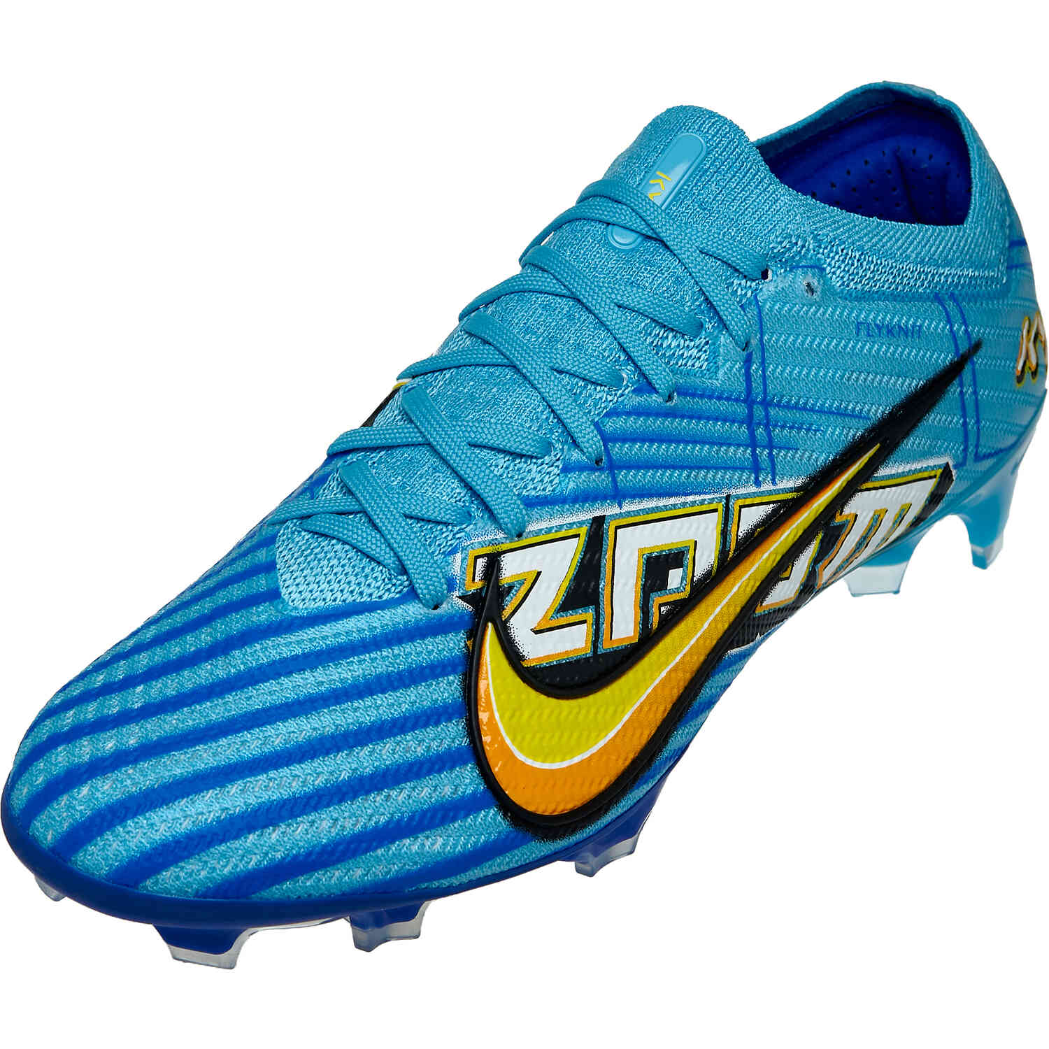Grey Futbol Boots Nike Mbappe Zoom Mercurial Vapor 15 Elite FG Firm ...