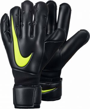 granero Independencia bosque Nike Vapor Grip3 Goalkeeper Gloves - Black & Volt - Soccer Master
