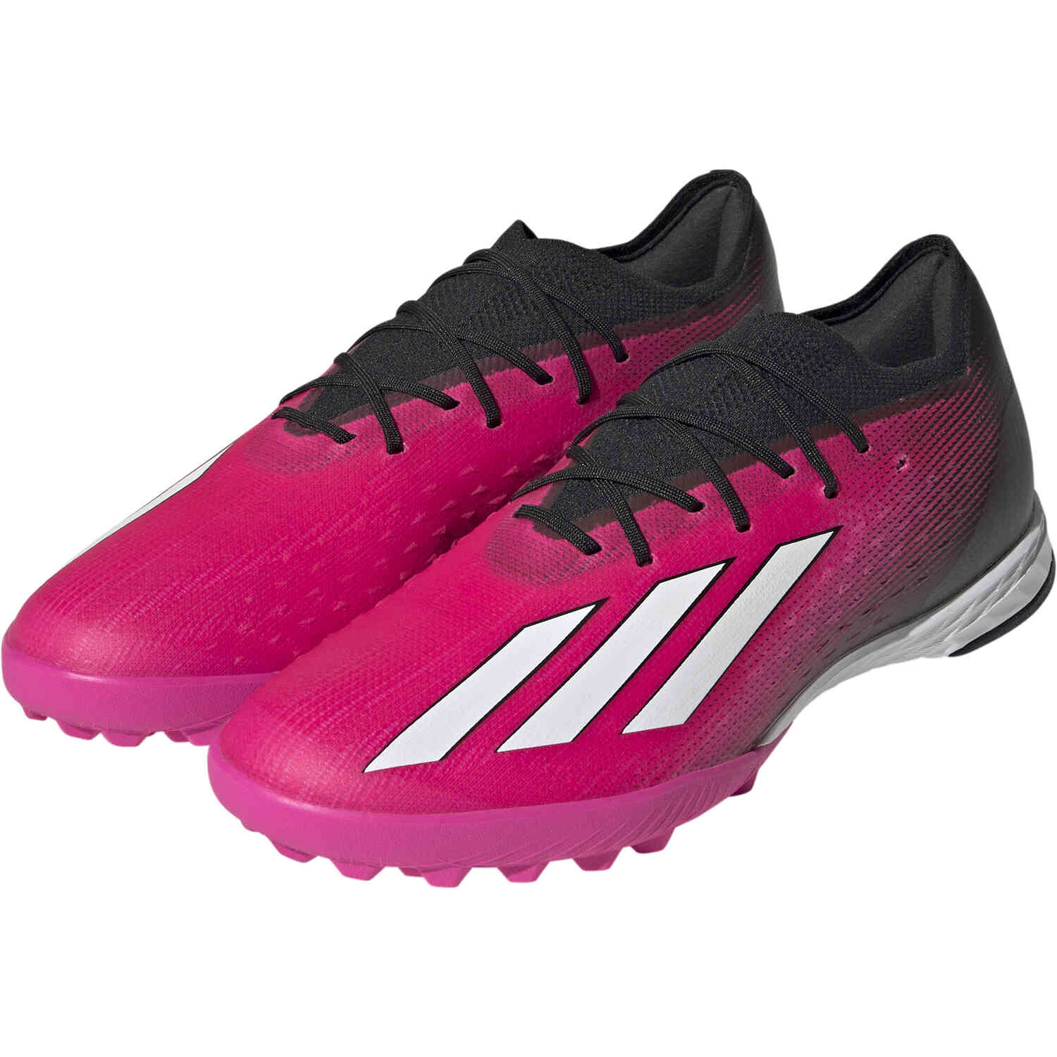 adidas X Speedportal.1 TF Turf Soccer Shoes - Team Shock Pink 2, White,  Black - Soccer Master