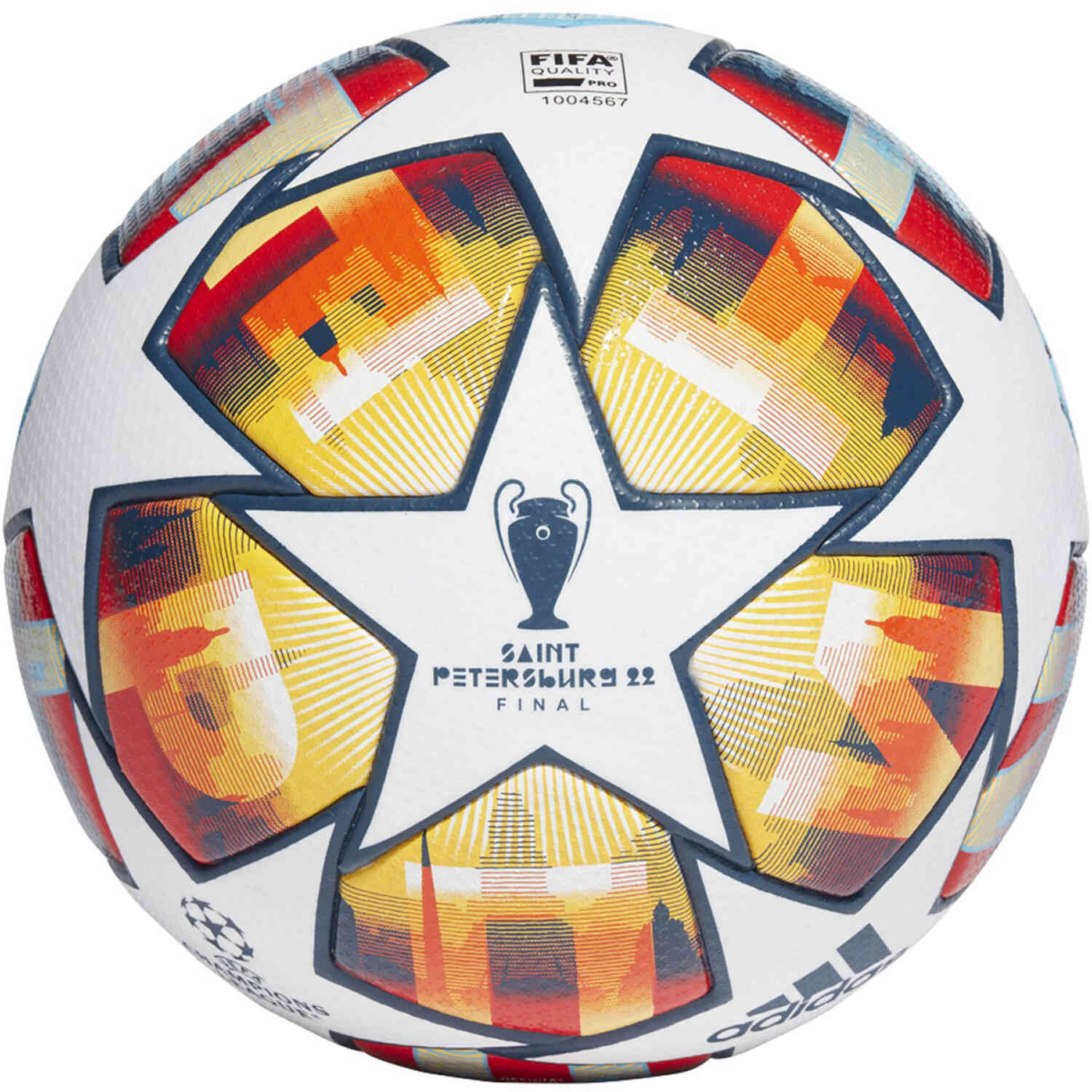 adidas Finale Pro Official Match Soccer Ball - White & Pantone - Soccer  Master