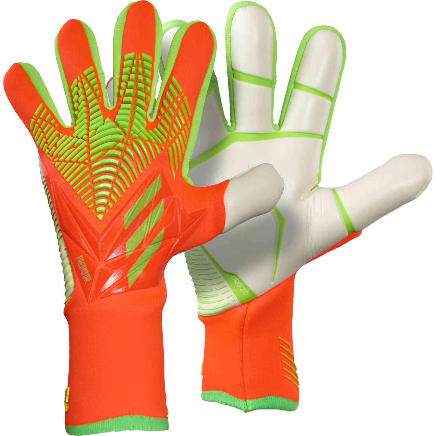 adidas Predator Pro Goalkeeper Gloves - Solar Red & Solar Green - Soccer  Master
