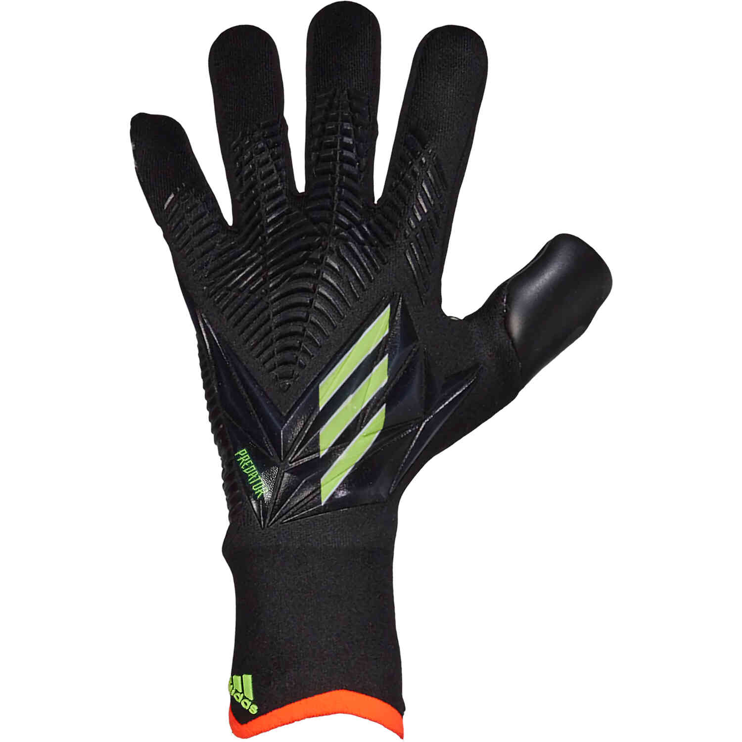 frágil Tratamiento Preferencial Familiarizarse adidas Predator Pro Goalkeeper Gloves - Black/Solar Yellow - Soccer Master