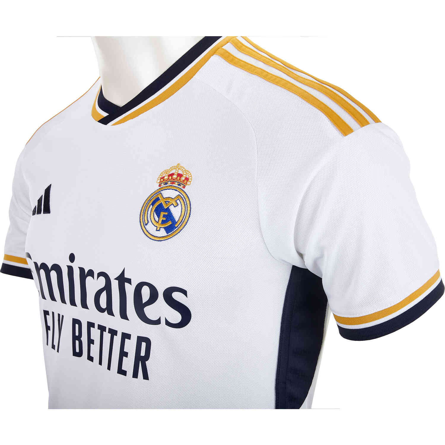 Real Madrid adidas Home Authentic Shirt 2023-24 with Bellingham 5 printing