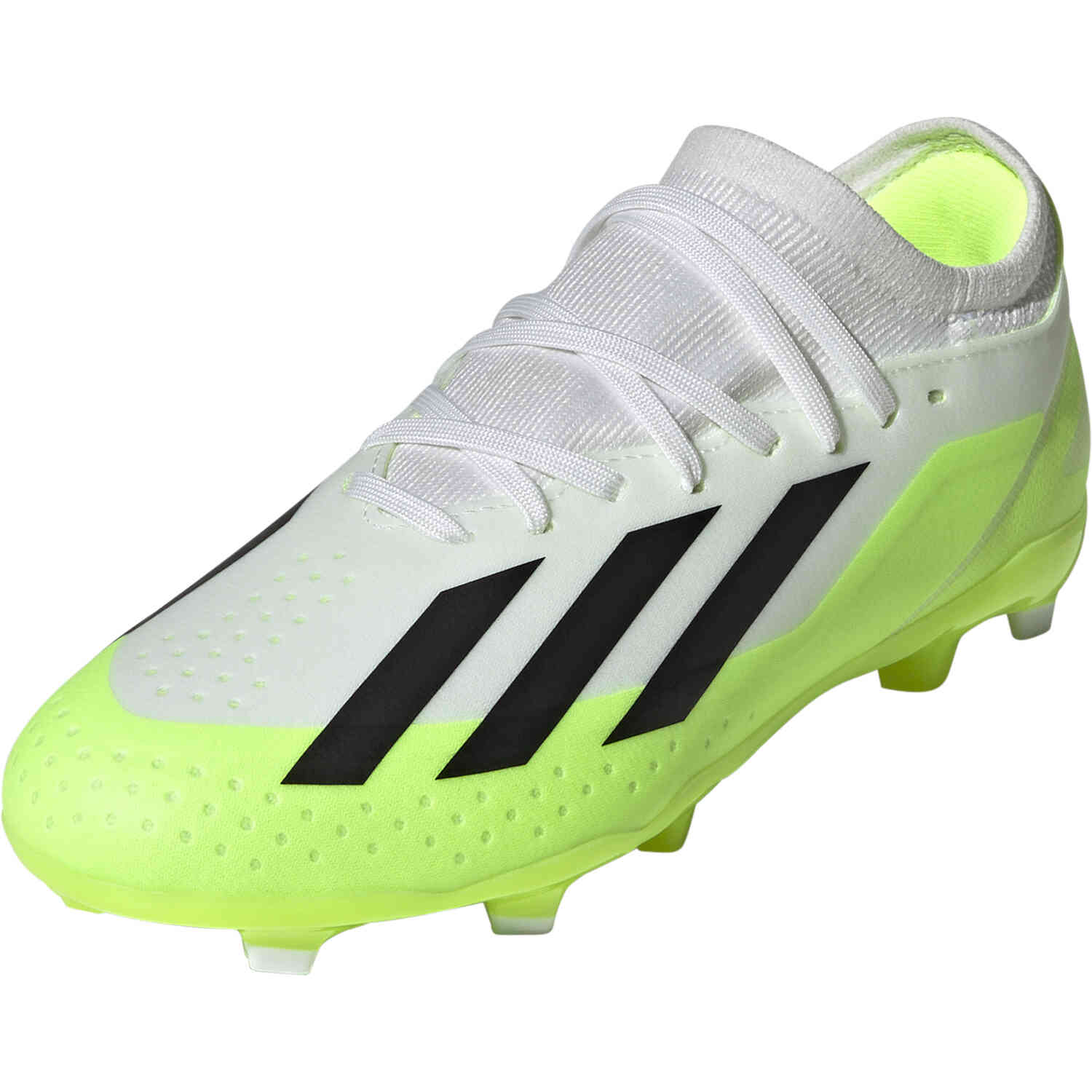 Adidas x Crazyfast.3 in Indoor Soccer Shoes White/Black / 11.5